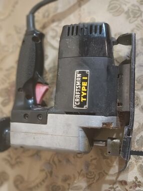 CRAFTSMAN Type I Auto Scroller Saw Sears 3/4 Stroke Gray Black Model 315.17251